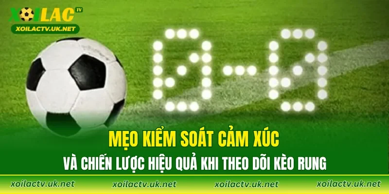 Mẹo kiểm soát cảm xúc và chiến lược hiệu quả khi theo dõi Kèo Rung