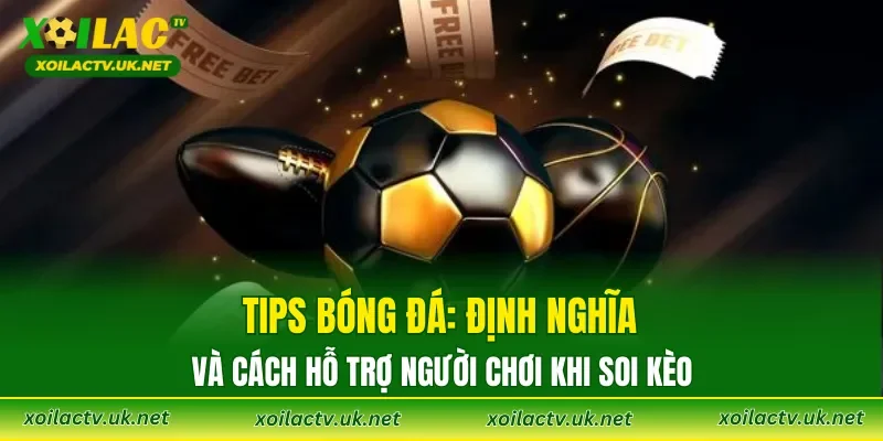 Tips bóng đá: định nghĩa và cách hỗ trợ người chơi khi soi kèo